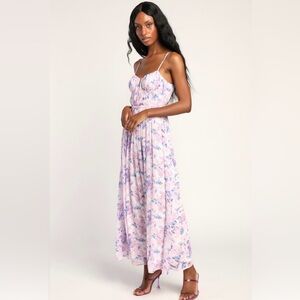 Lulu's Total Darling Maxi Dress